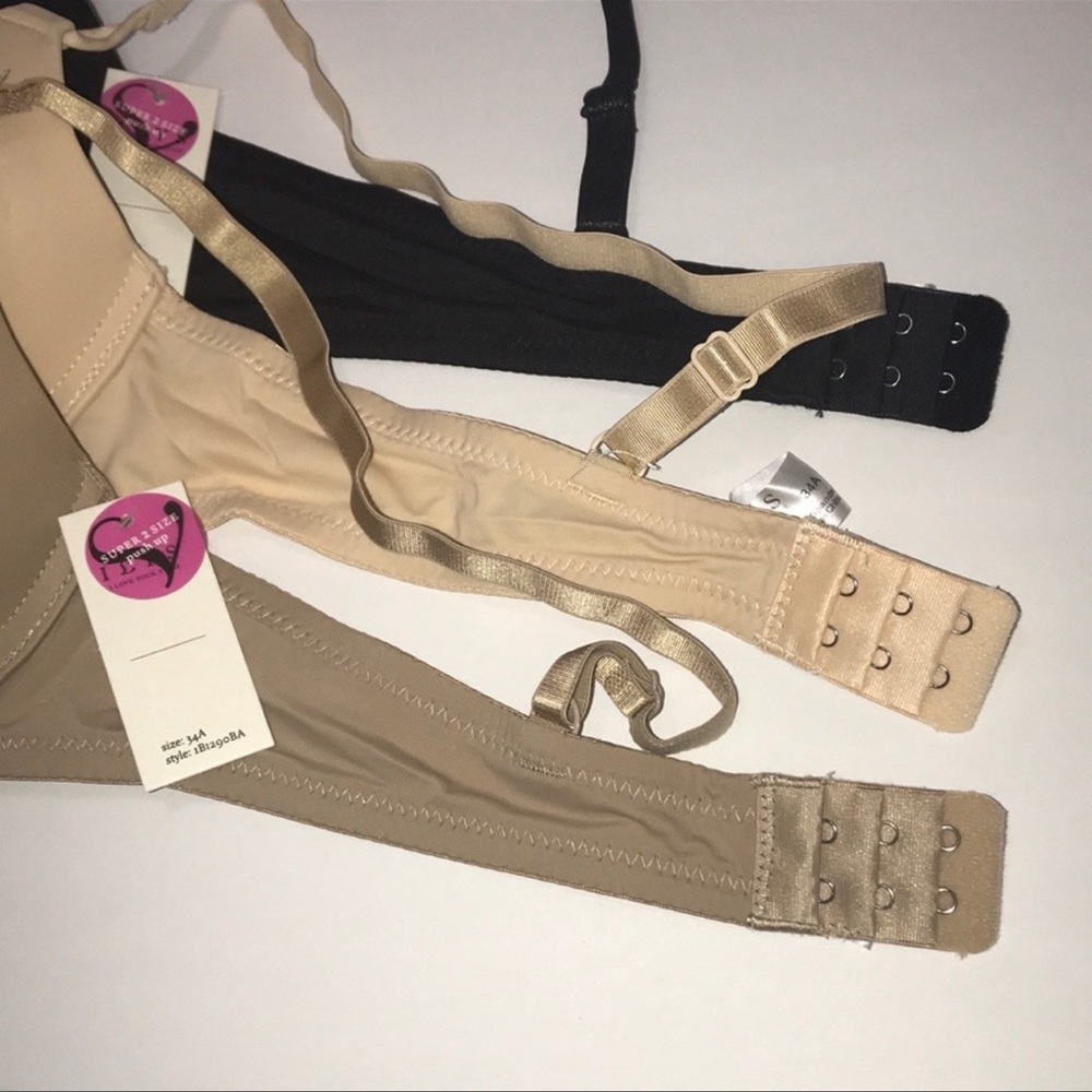 Push-up I Lumié Bras Size 36B
$15 each or bundle of 3 for $36 - Picture 3 of 6